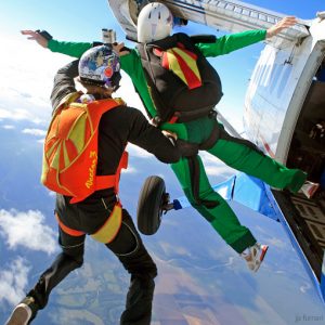 Skydiver Training Program exit: Get Your Skydiving License in a Week!