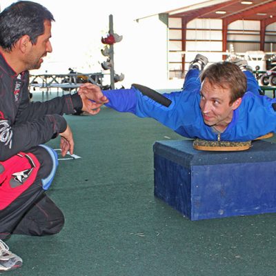 Slider Skydiver Training Program ground