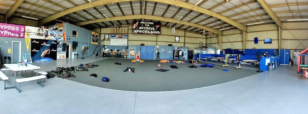 Skydive Spaceland Florida hangar