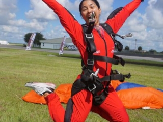 This is how you feel after you skydive!