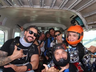Skydivers headed up to 14,000 feet at Skydive Spaceland Florida