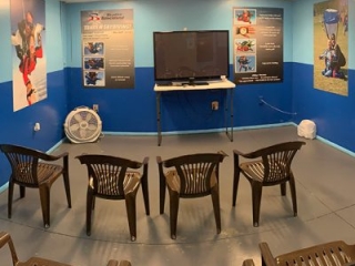 Tandem classroom at Skydive Spaceland Florida